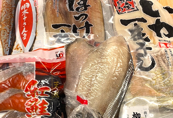 贈り物に魚信の美味しい魚を